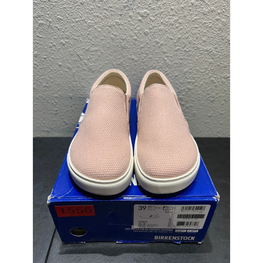 Birkenstock Oswego Mixed Leather Soft Pink EU 39 US L8 M6 Womens